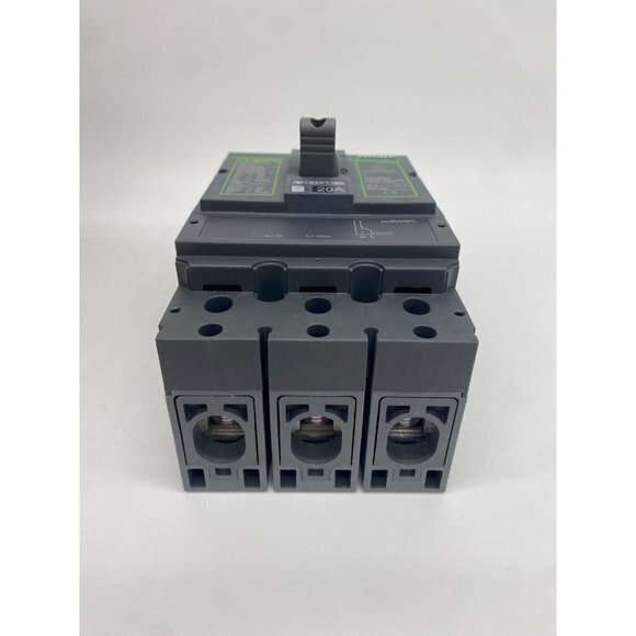Noark 20A Molded Case Circuit Breaker, 3 Pole (Up to 600 VAC) | M1S20T3L - Picture 11 of 11